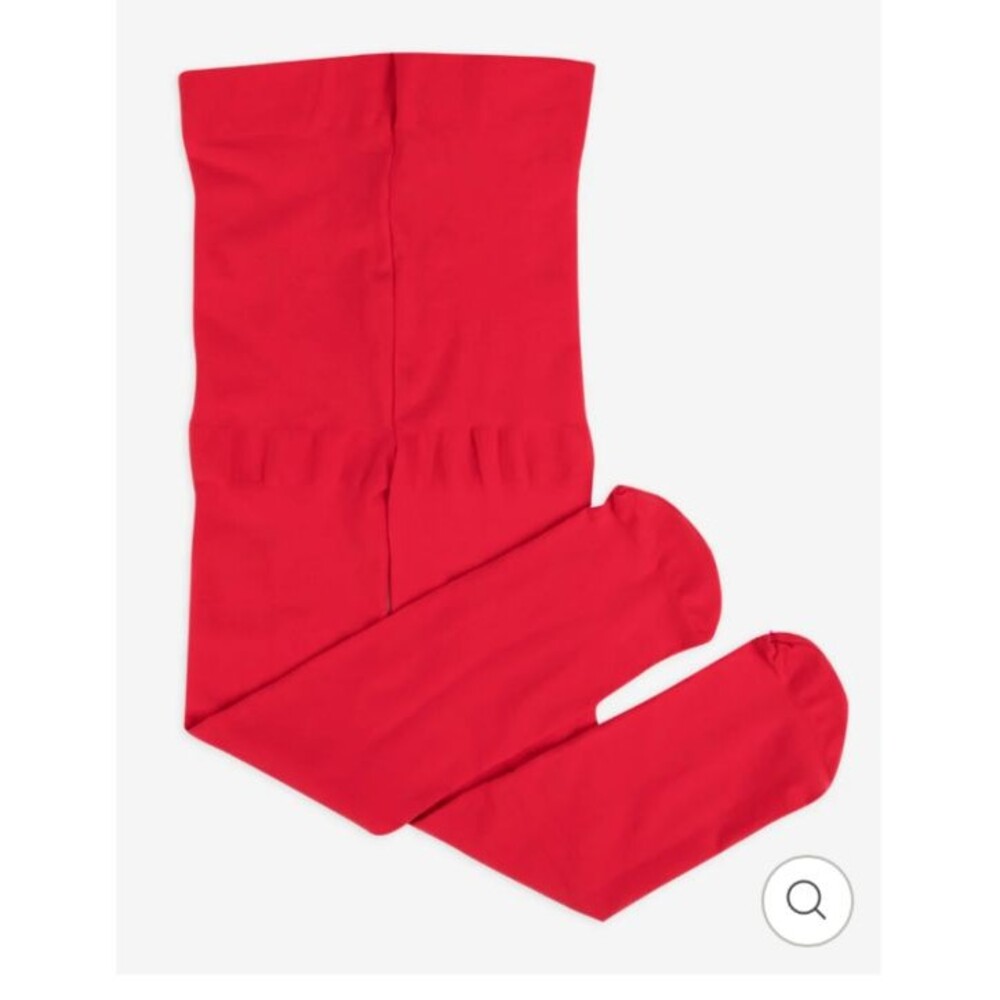 NEW NWT Leveret Girls Tights Toddler/Big (Size 4-6) Red Holiday Christmas V-Day